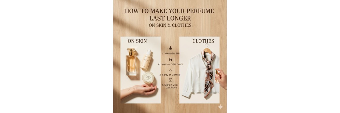 How to Make Your Perfume Last Longer on Skin & Clothes