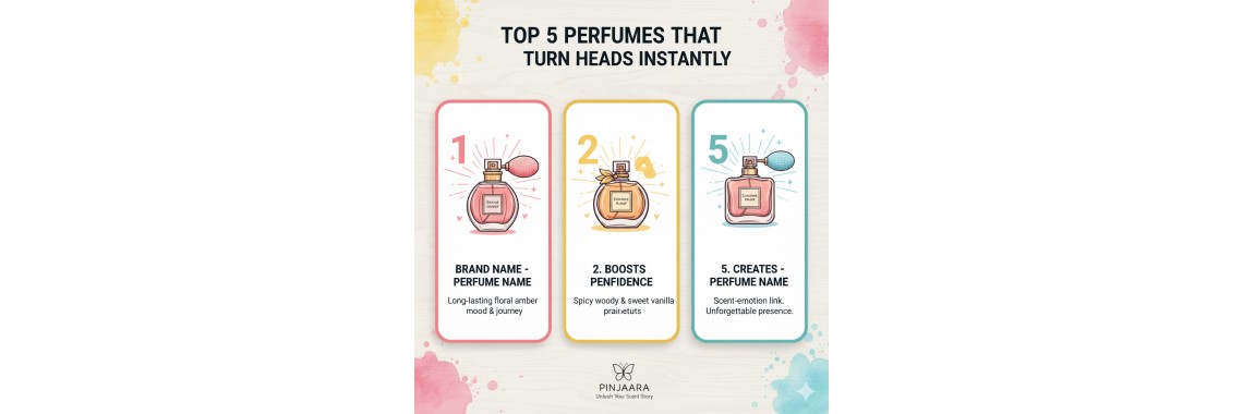 Top 5 Perfumes That Turn Heads Instantly