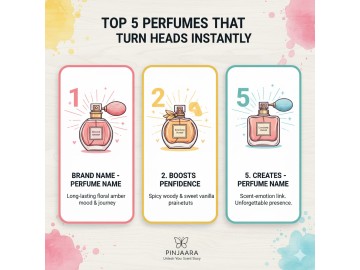 Top 5 Perfumes That Turn Heads Instantly