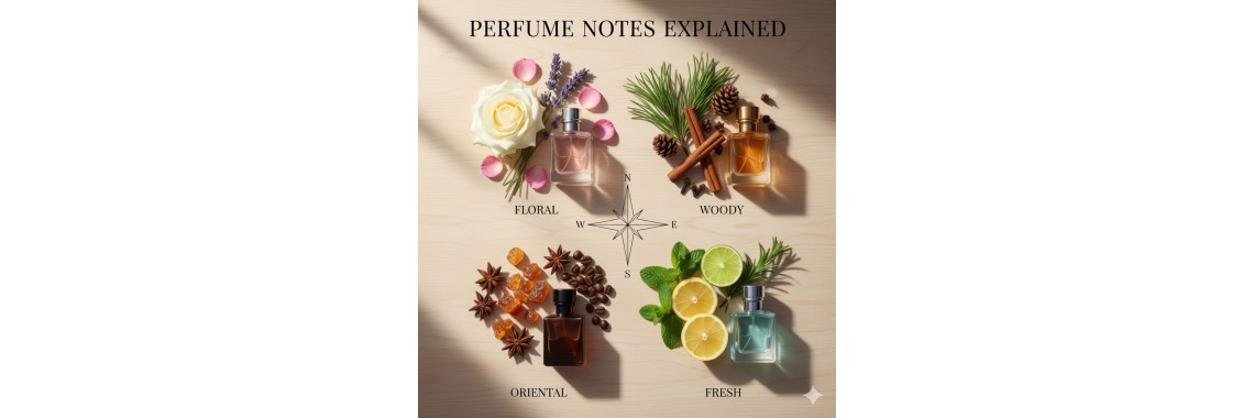 Top Perfume Notes Explained: Floral, Woody, Oriental & Fresh