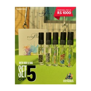 Pack of Five Bundle (Perfume Tester)